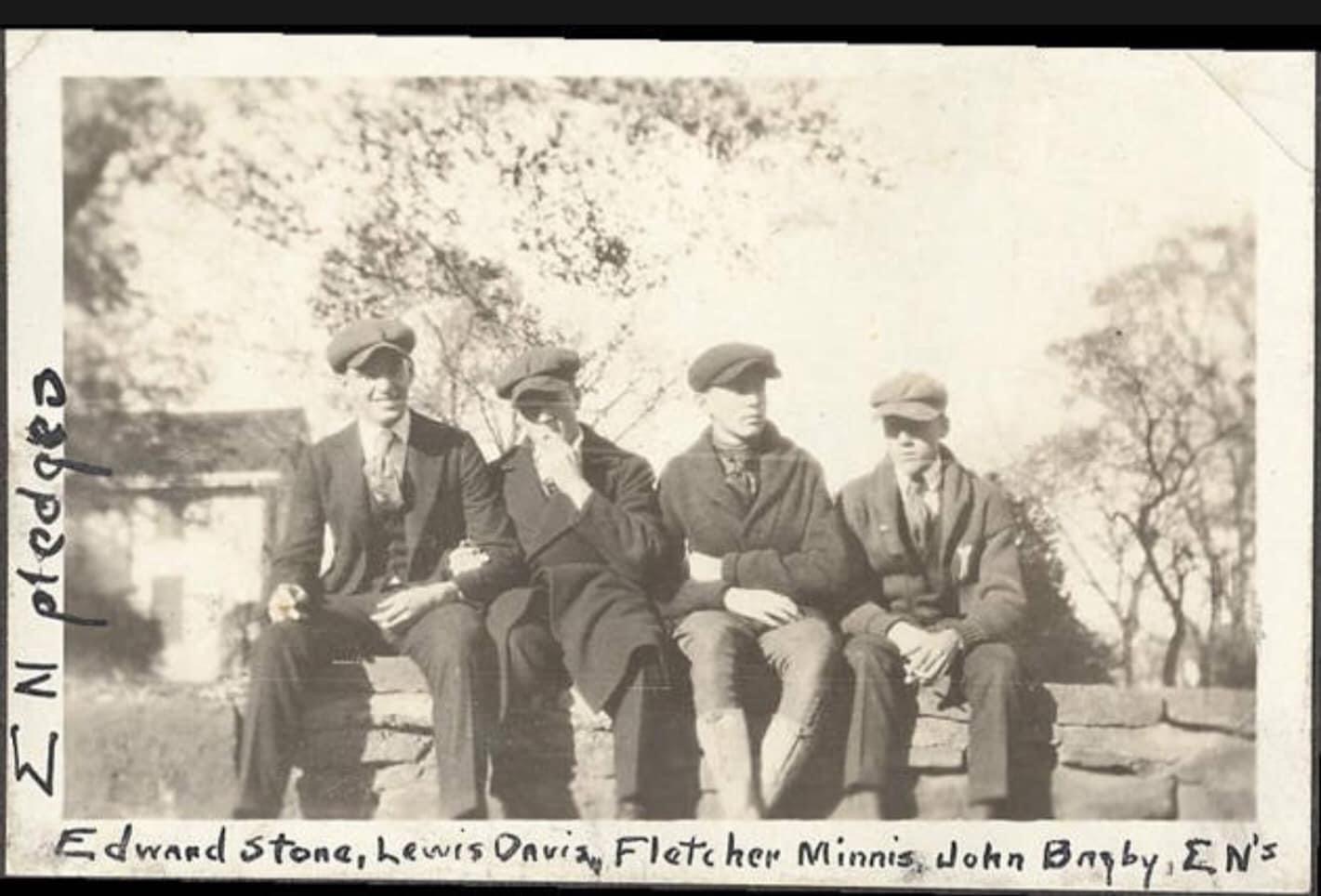 Edward Durrell Stone, Lewis Davis, Fletcher Minnis, John Bagby, 1919